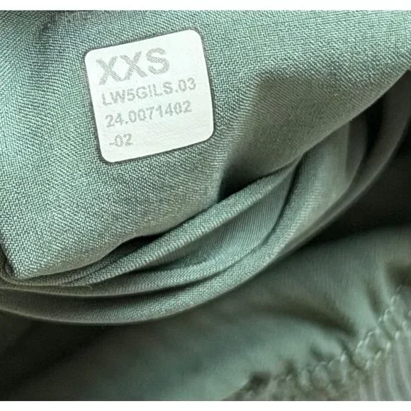 Lululemon Dance Studio Pants Relaxed Fit Mid Rise Cargo Green XXS - Picture 4 of 10